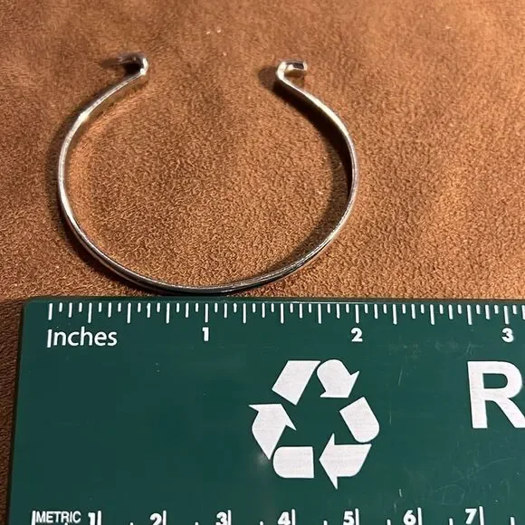 Sarah Coventry 3 in 1 interchangeable silver bracelet. - Picture 7 of 7